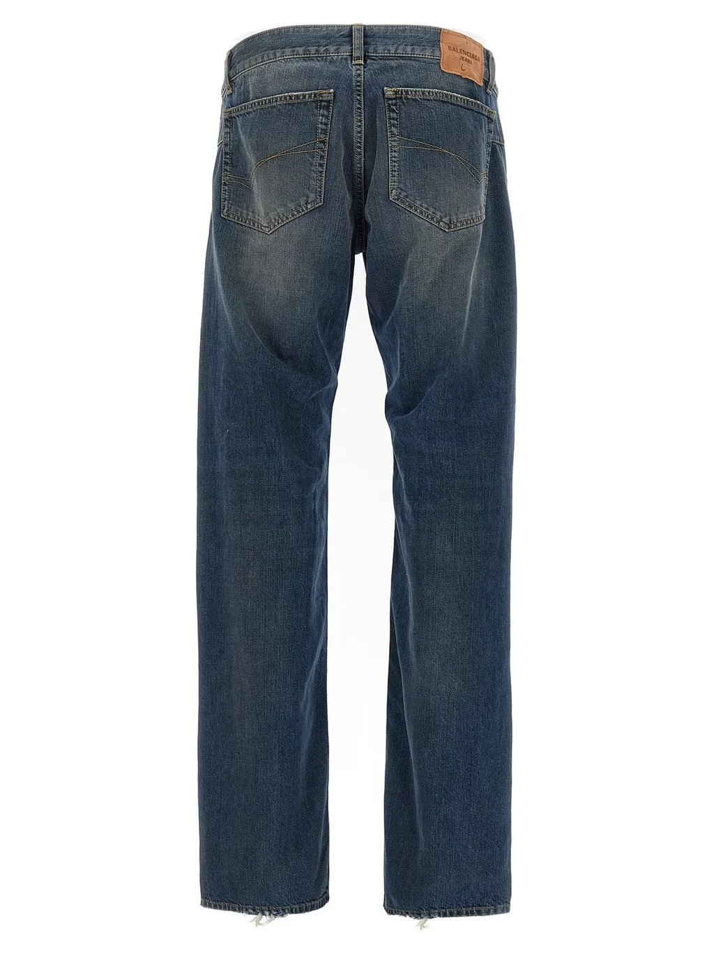 Fitted Low-Waisted Jeans