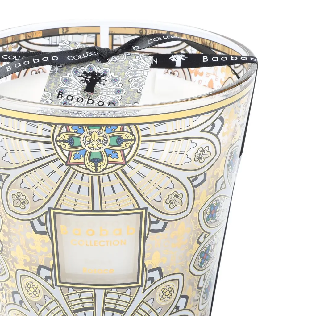 Baobab Collection Rosace Patterned Candle