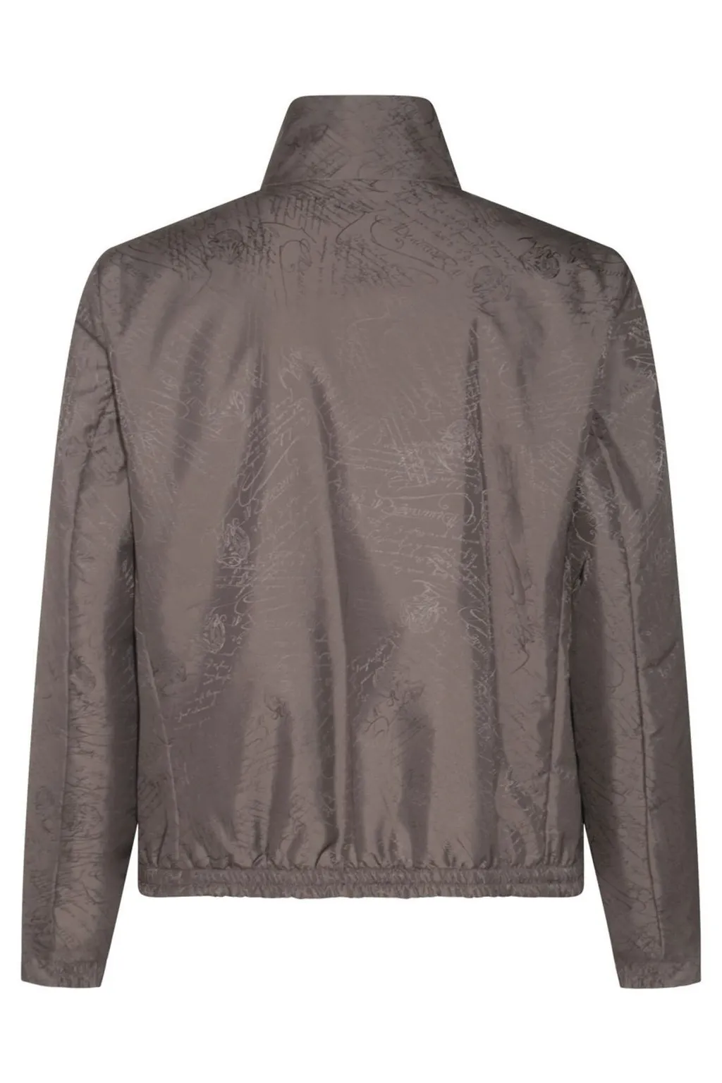Berluti Logo Patch Zip-Up Jacket