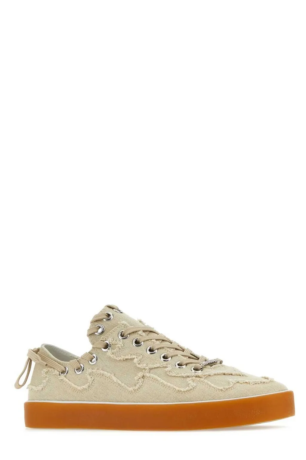 Bluemarble Kelly Frayed Detail Lace-Up Sneakers