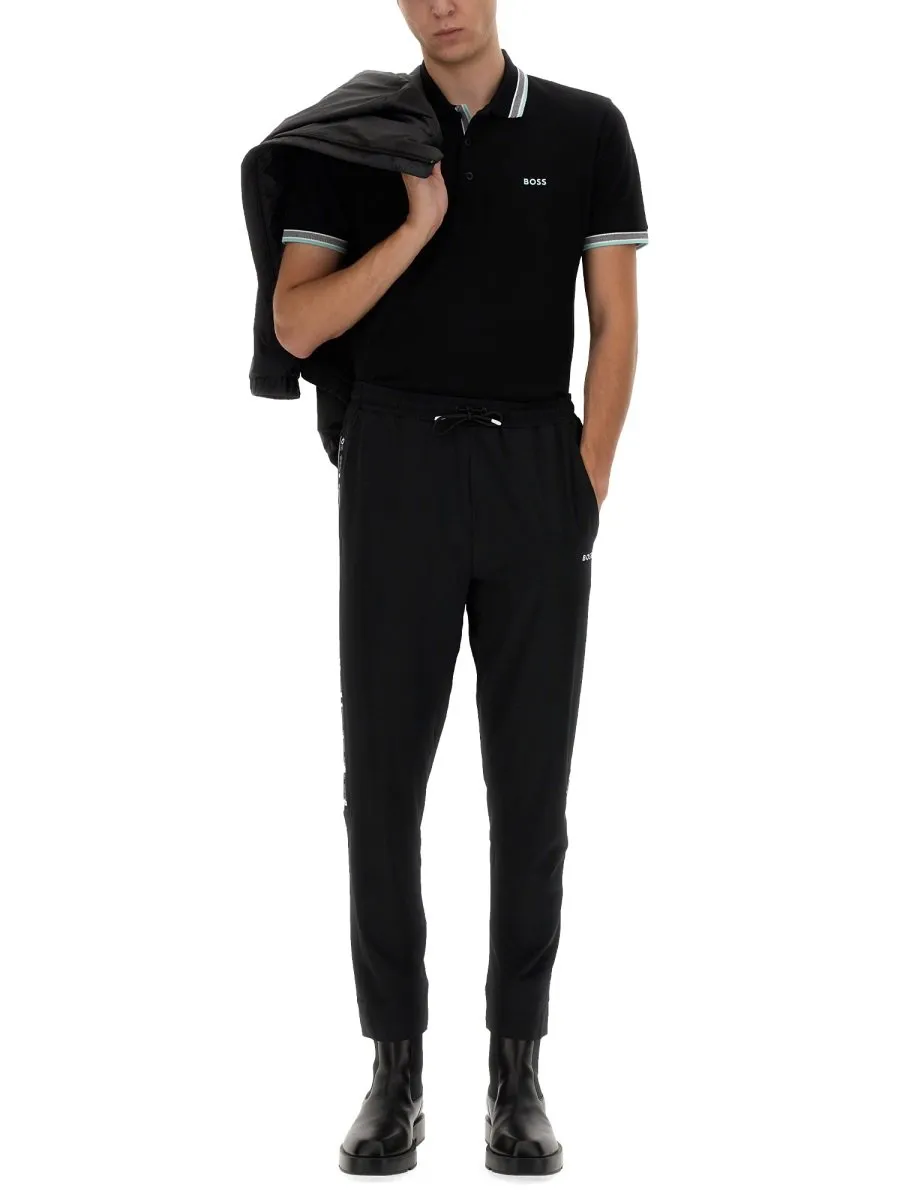 Boss Hugo Boss Logo Embroidered Polo Shirt