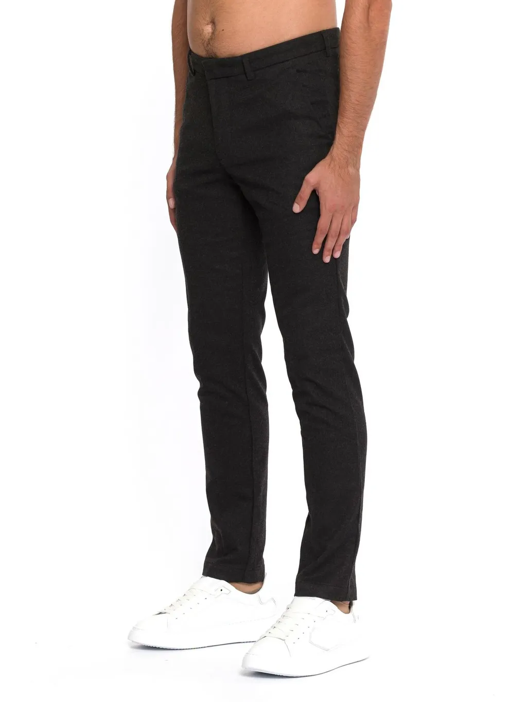 Boss Hugo Boss Logo-Patch Slim-Fit Trousers