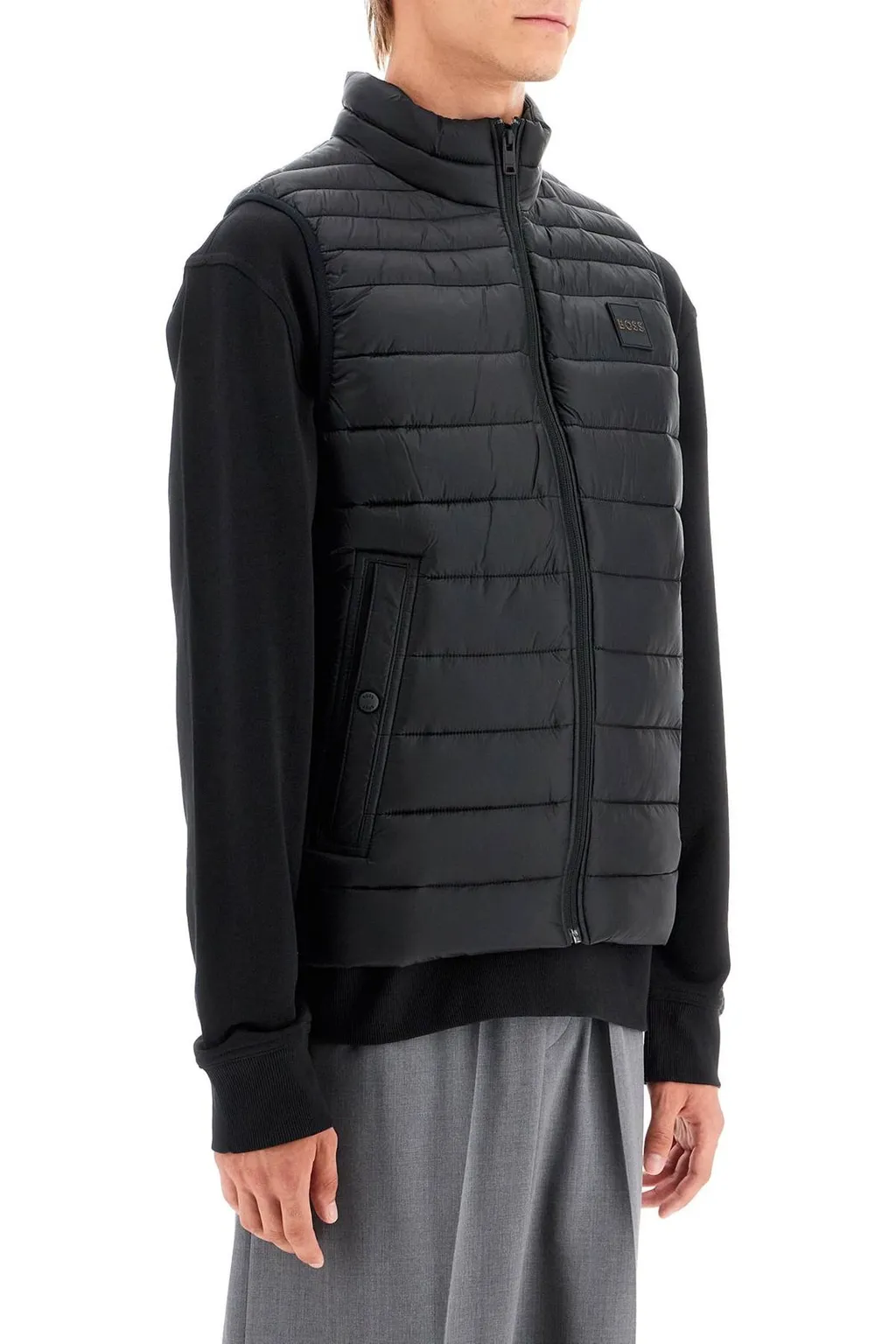 Boss Hugo Boss Water-Repellent Quilted Slim-Fit Gilet
