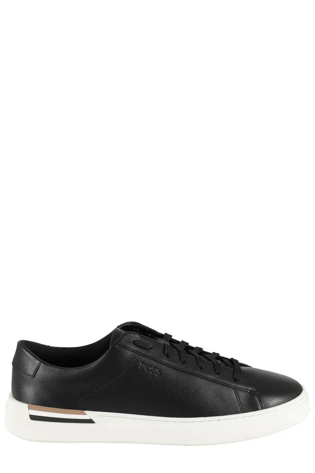 Boss Hugo Boss Round Toe Lace-Up Sneakers