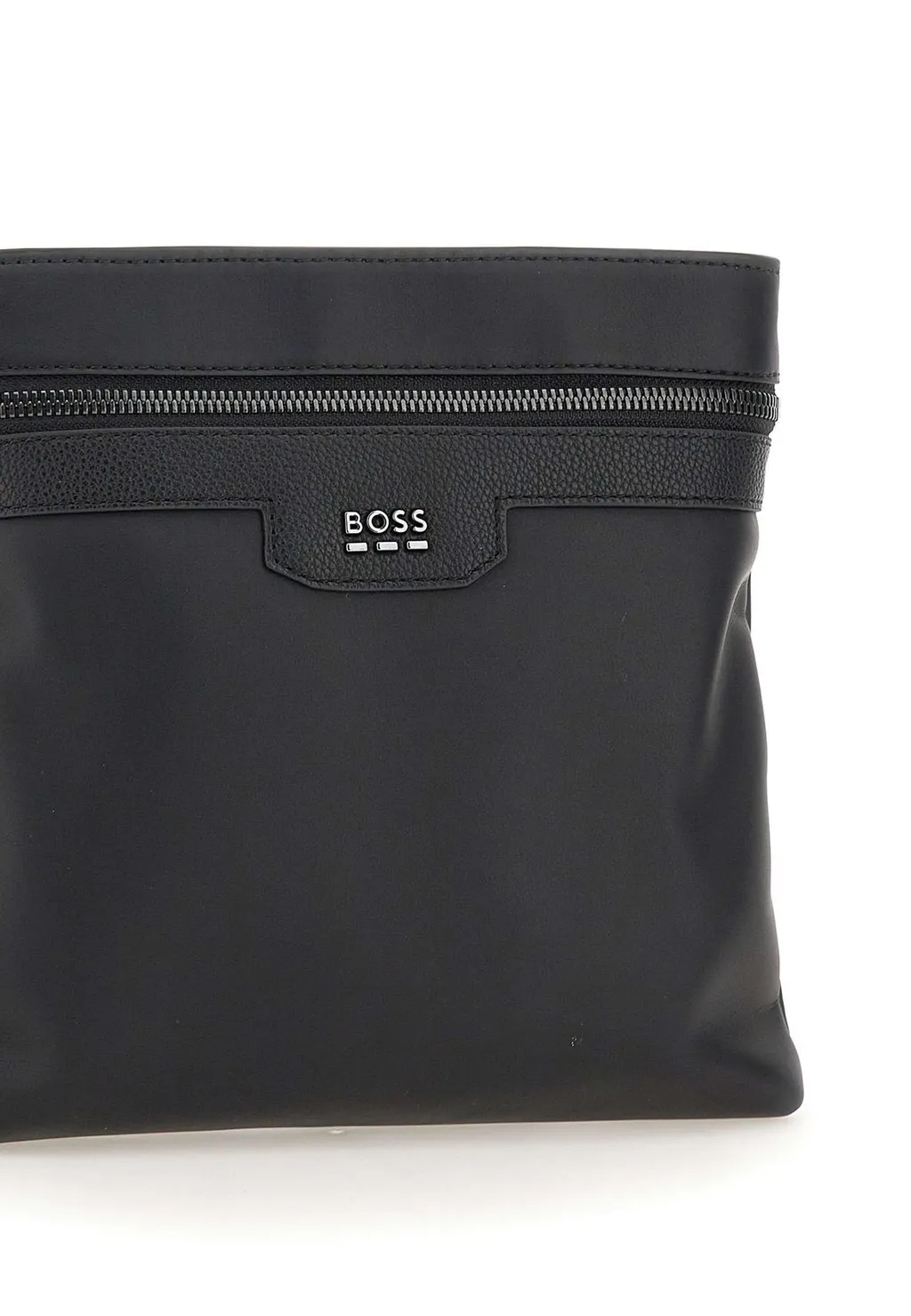 Boss Hugo Boss Logo Lettering Zipped Messenger Bag