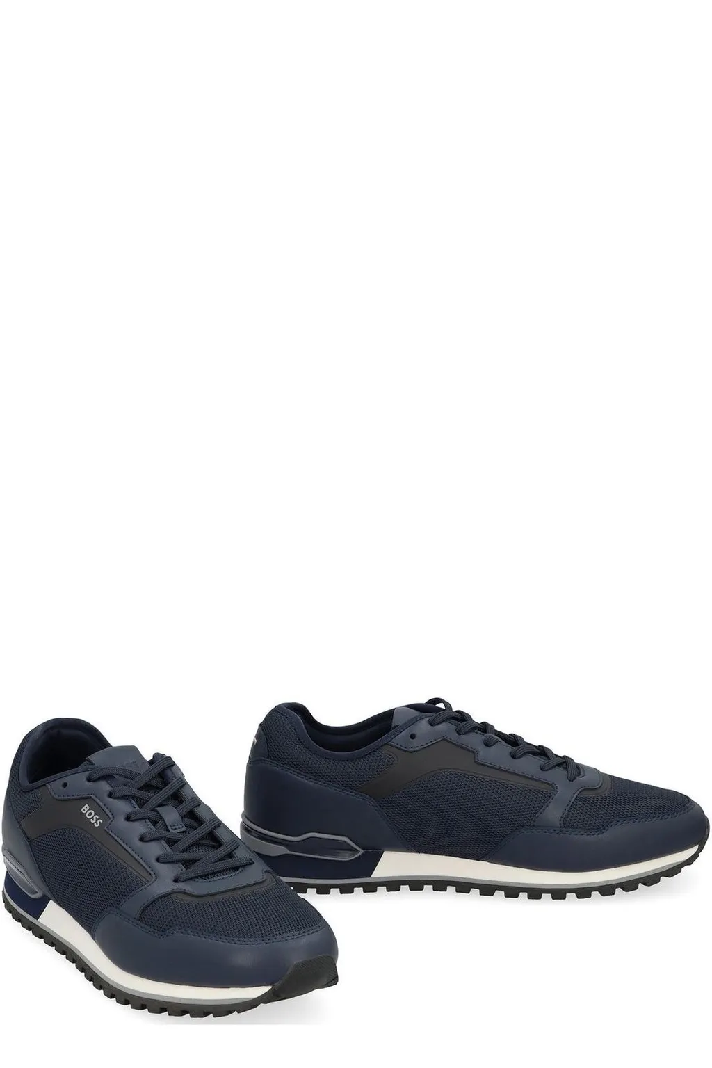 Boss Hugo Boss Logo Stamp Lace-Up Sneakers
