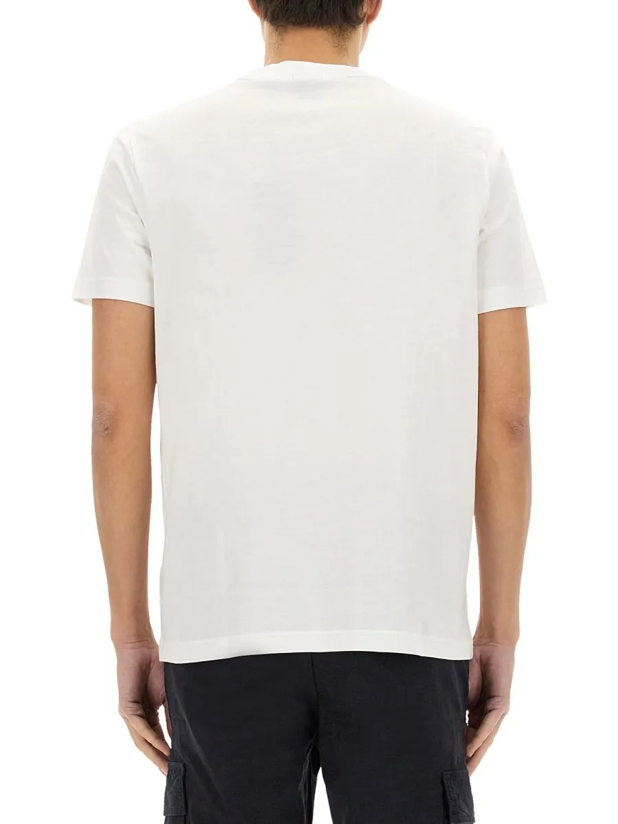 Boss Hugo Boss Logo Embossed Regular-Fit T-Shirt
