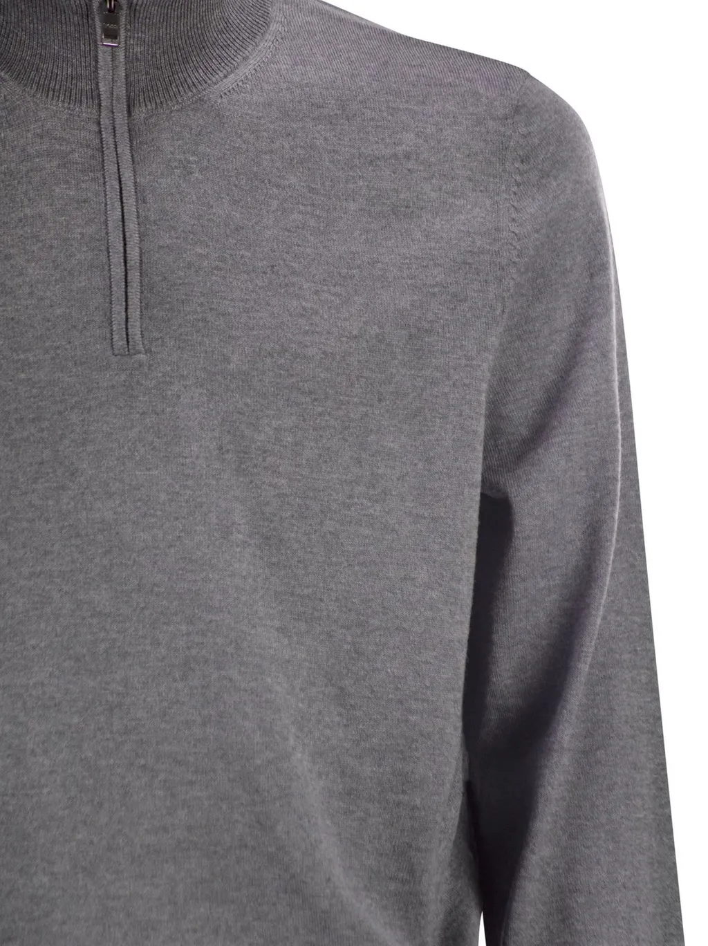 Boss Hugo Boss Half Zip Knitted Sweater
