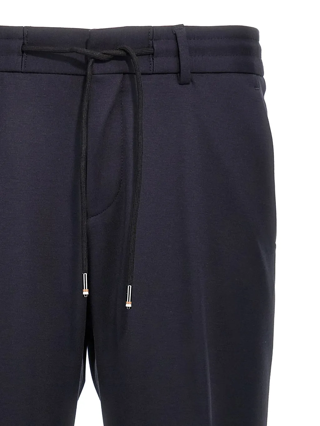Boss Hugo Boss Drawstring Straight-Leg Trousers