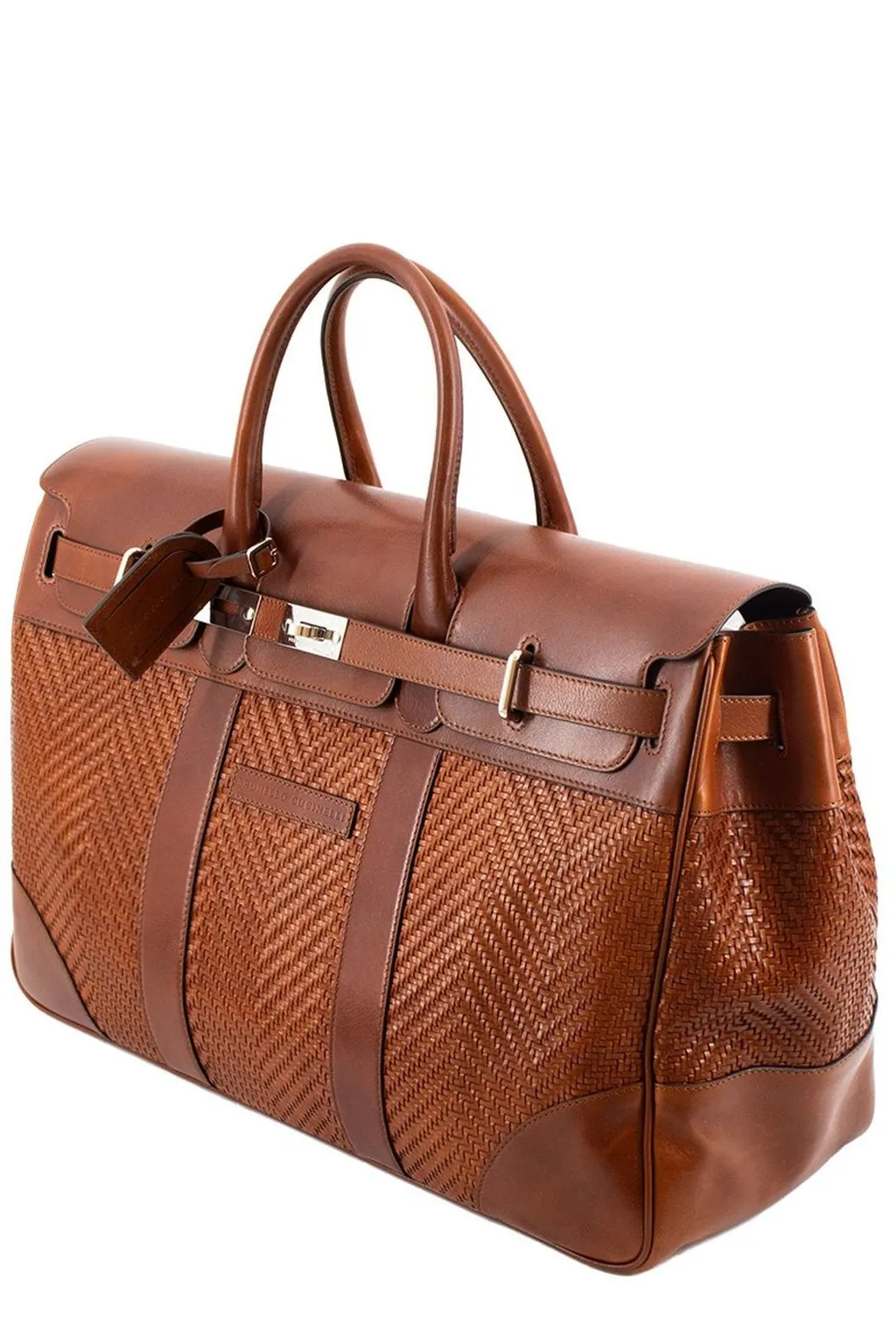 Brunello Cucinelli Braided Country Bag