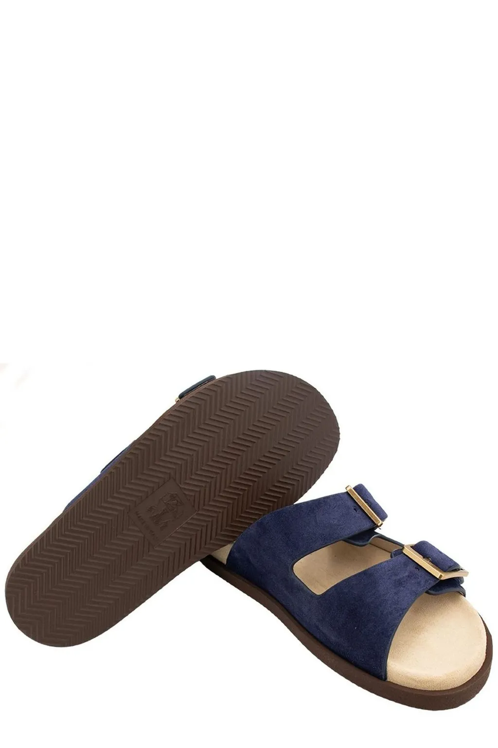 Brunello Cucinelli Double Buckled Strapped Sandals