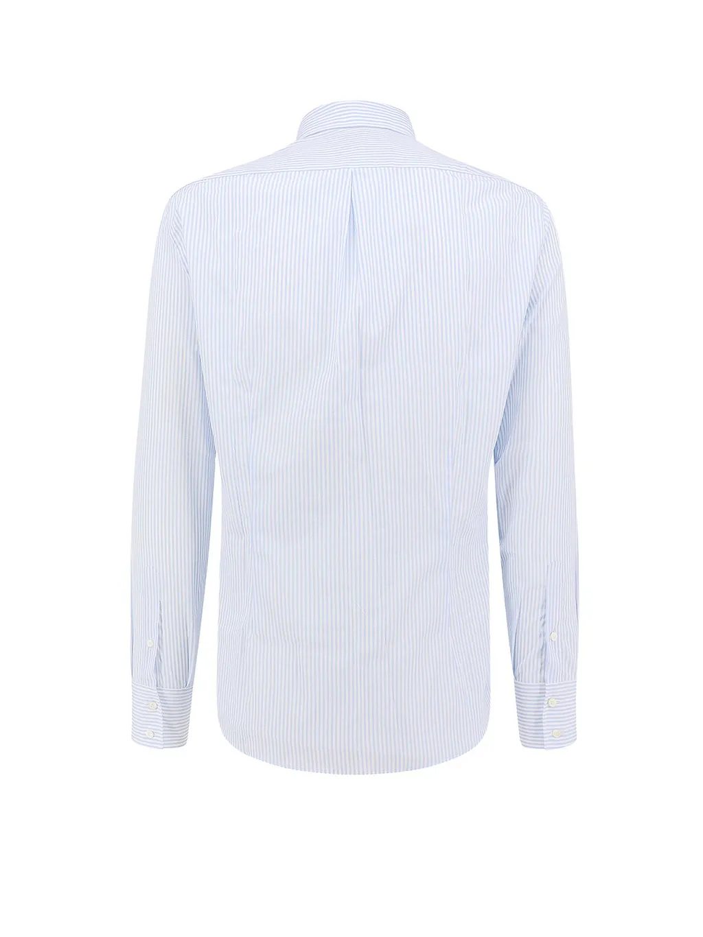 Brunello Cucinelli Pinstriped Long-Sleeved Shirt