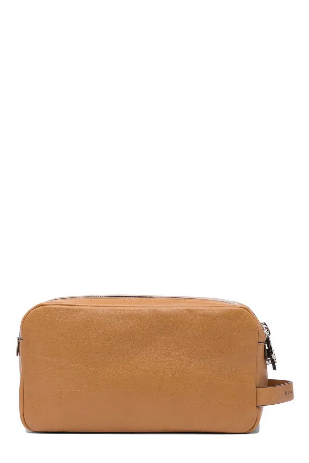 Brunello Cucinelli Double Zipper Beauty Case