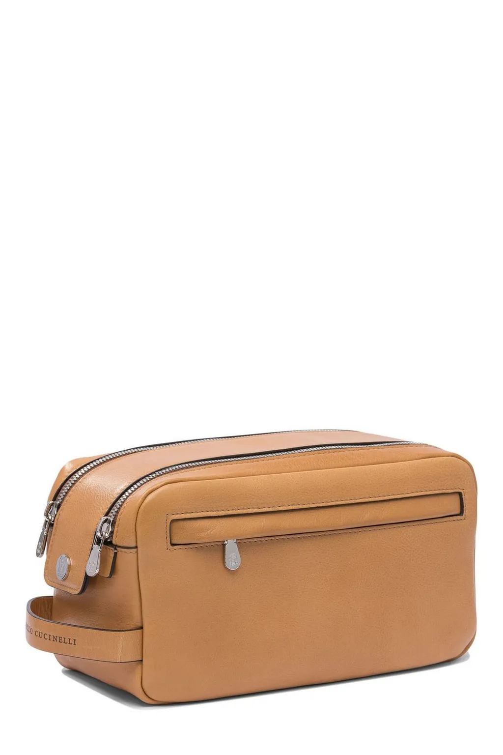 Brunello Cucinelli Double Zipper Beauty Case
