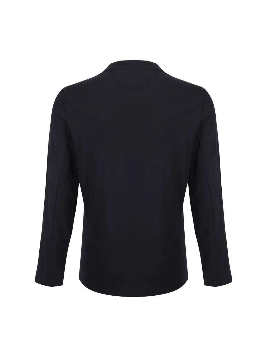 Brunello Cucinelli Contrasting-Trim Long-Sleeved T-Shirt
