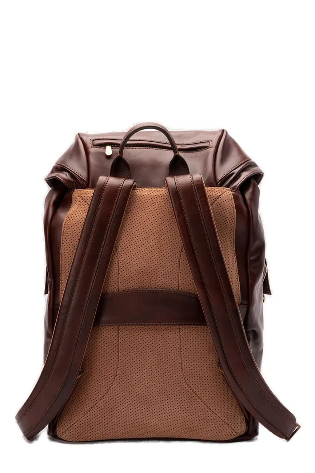 Brunello Cucinelli Logo Stamp Backpack