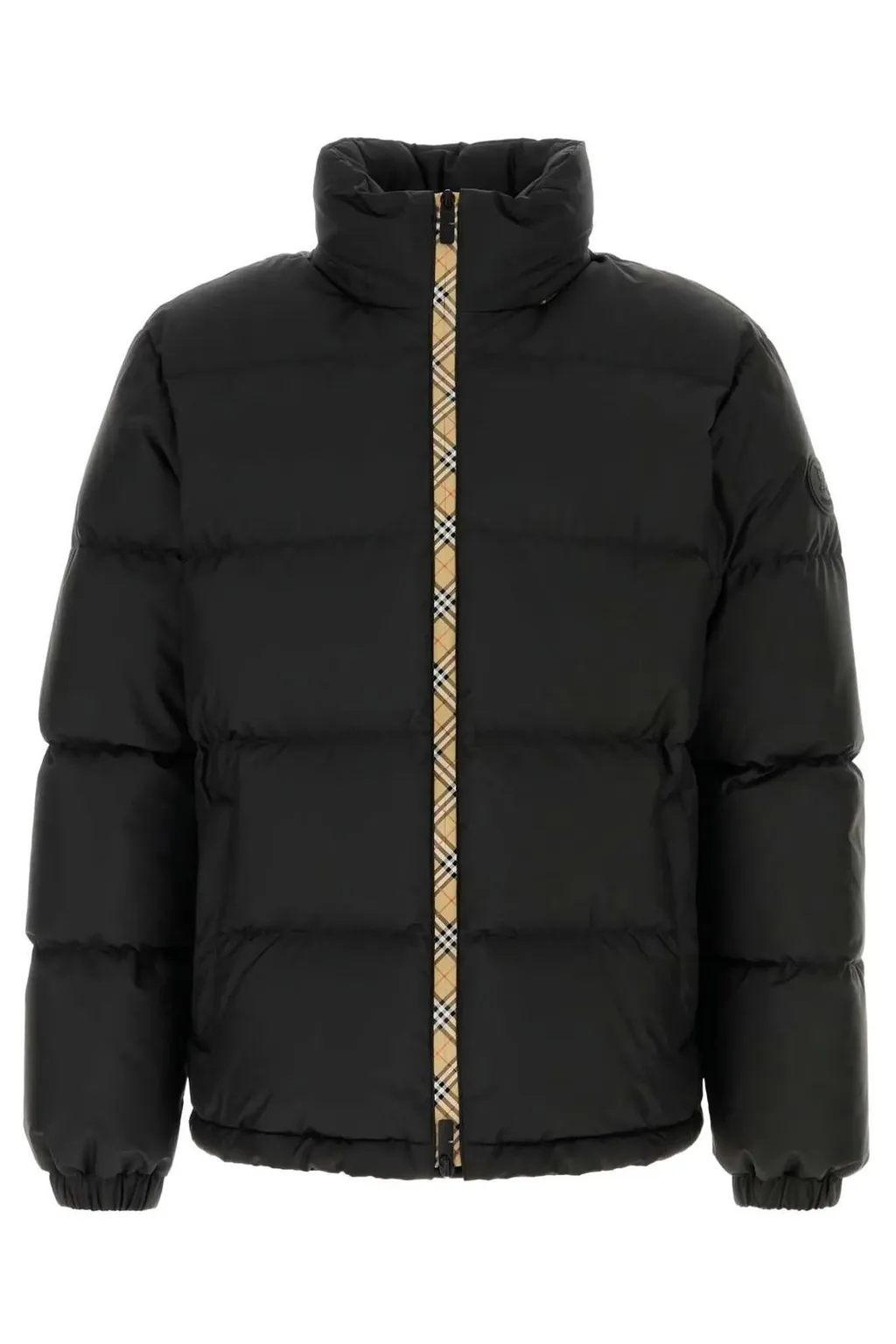 Burberry High Neck Zip-Up Padded Jacket
