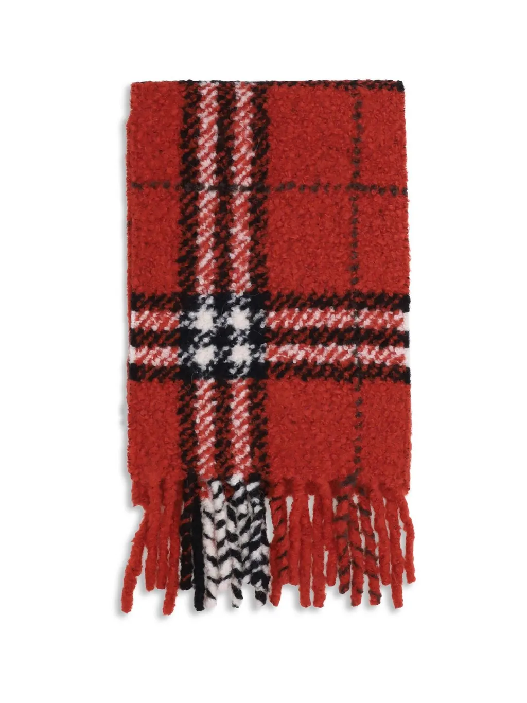 Burberry Check Bouclé Scarf