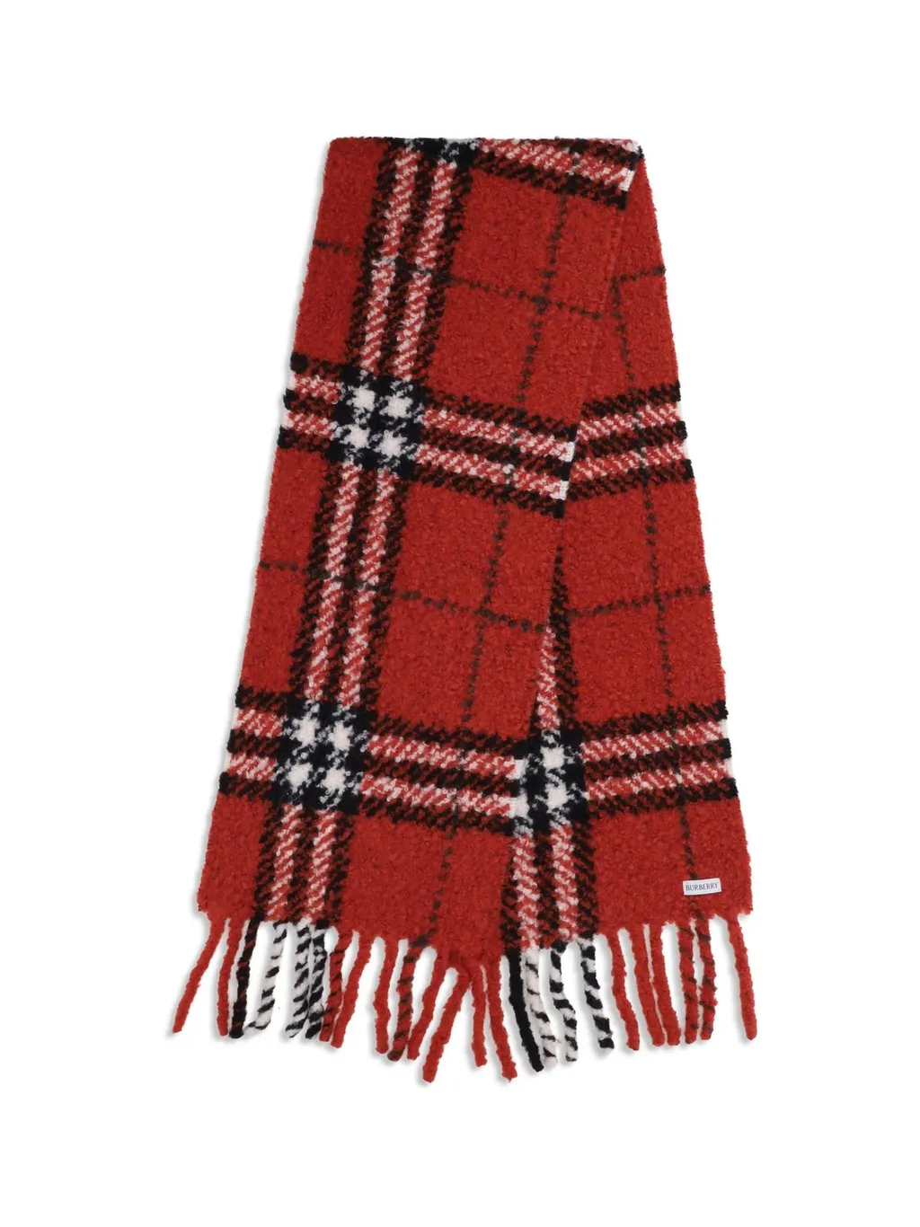 Burberry Check Bouclé Scarf