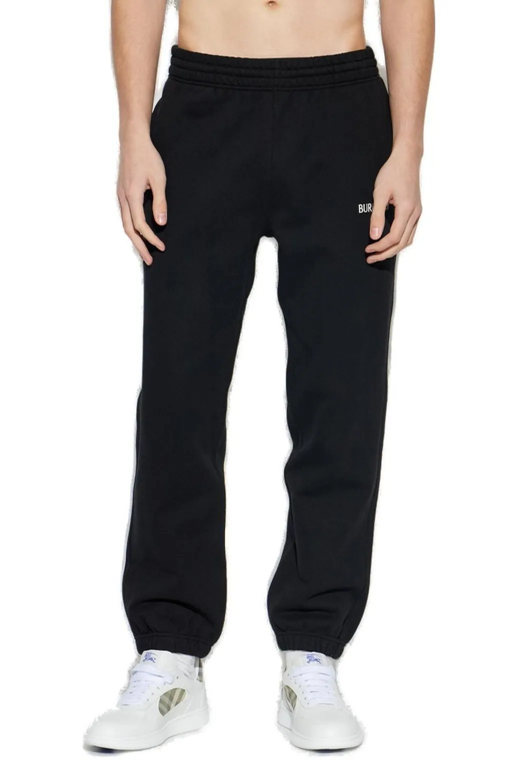 Burberry Logo Printed Jogging Pants