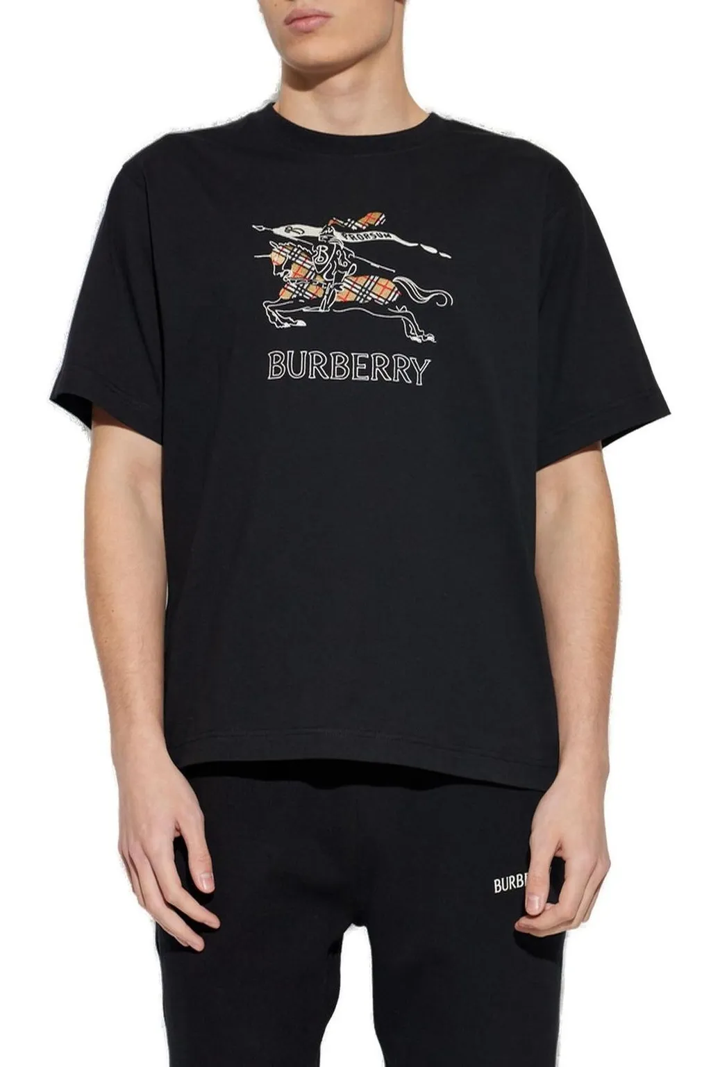 Burberry Ekd Sketch Crewneck T-Shirt