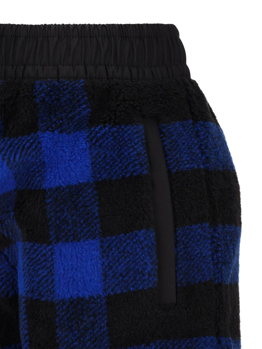 Burberry	Checked Elasticated-Waist Jogging Pants