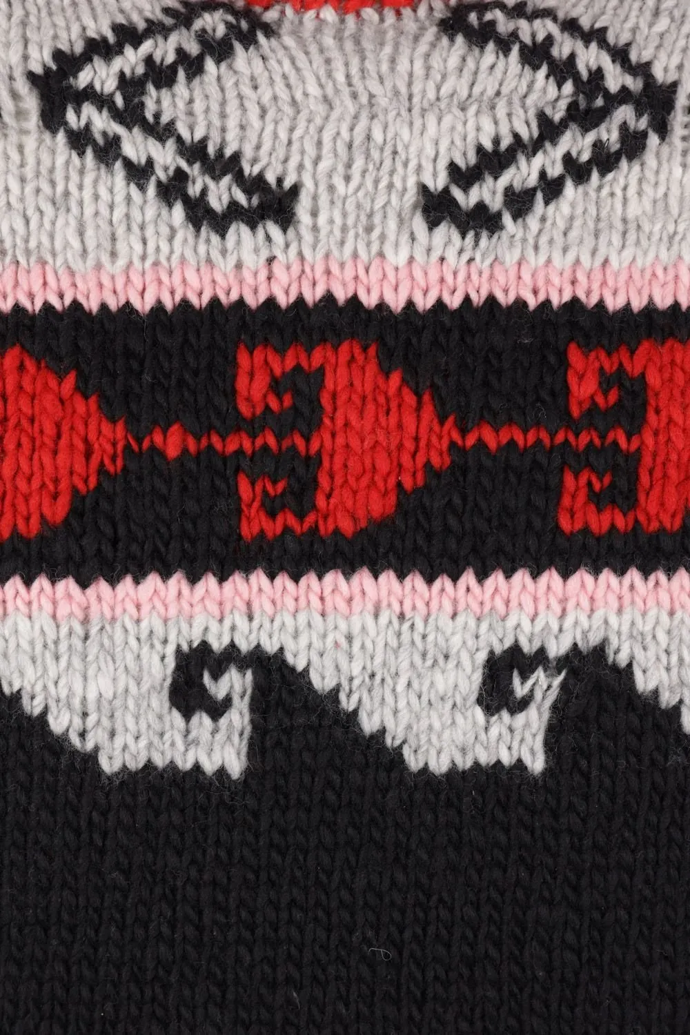 Chamula Handknitted Patterned Knitted Sweater