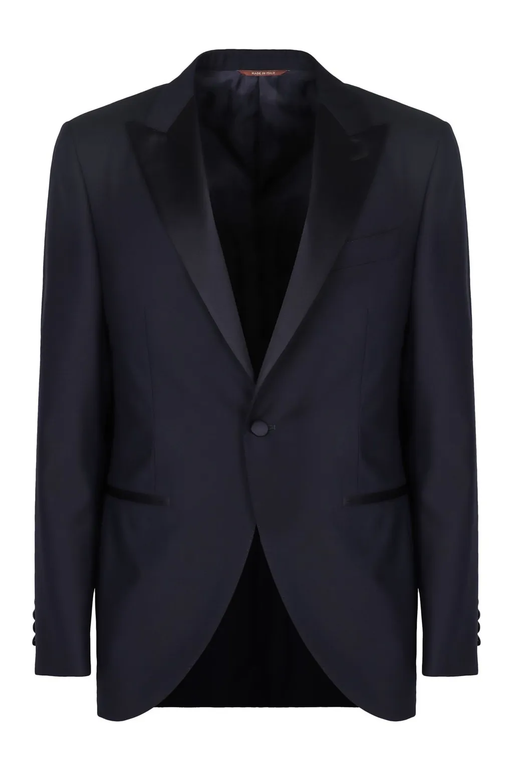 Canali Satin Lapel Two-Piece Suit