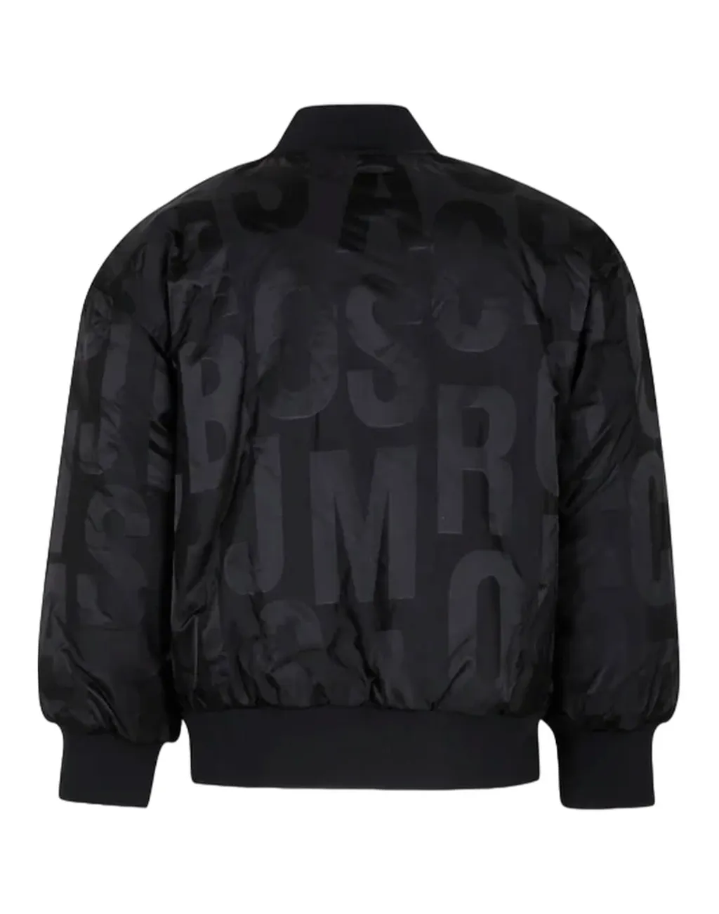 The Marc Jacobs Kids Logo-Jacquard Zipped Bomber Jacket