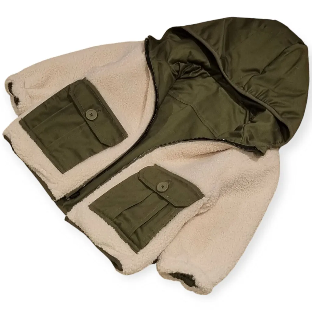 The Marc Jacobs Kids Logo Printed Reversible Hooded Jacket
