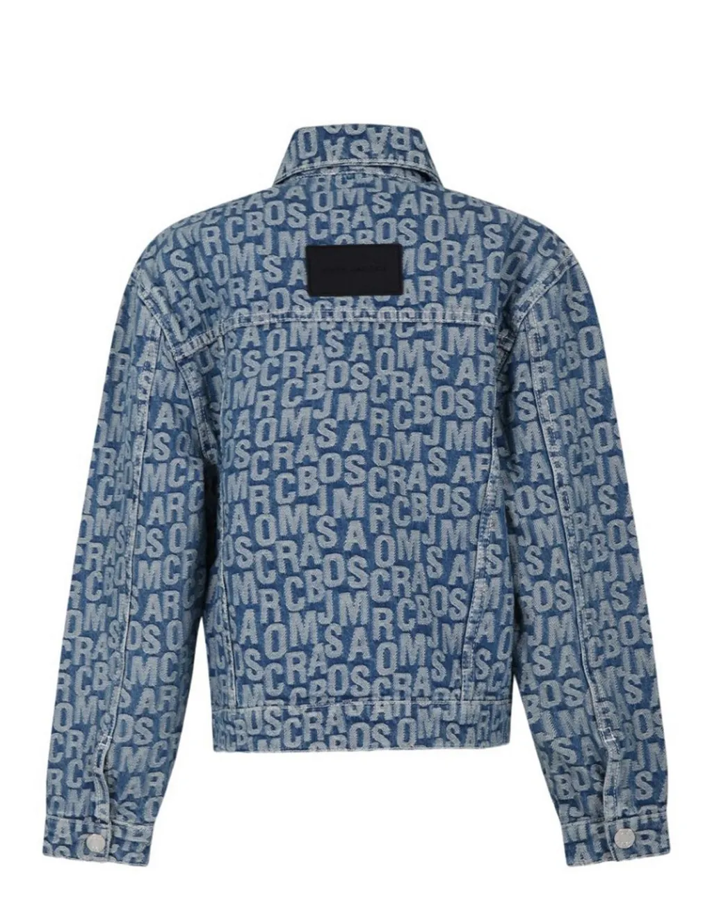 The Marc Jacobs Kids Monogram-Jacquard Buttoned Denim Jacket