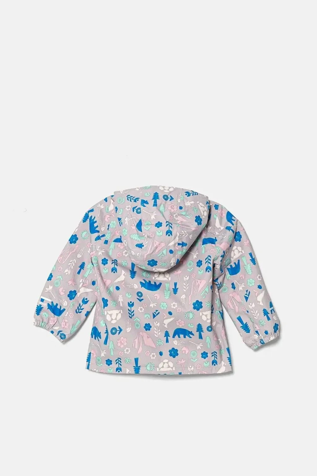 The North Face Kids Patterned Hooded Jacket