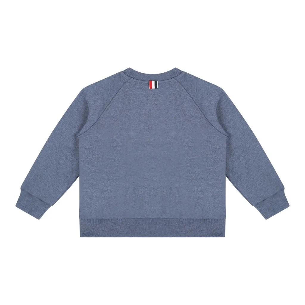 Thom Browne Kids Sailboat Sweatshirt