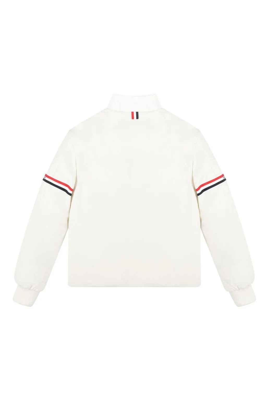 Thom Browne Kids Striped Bomber Jacket
