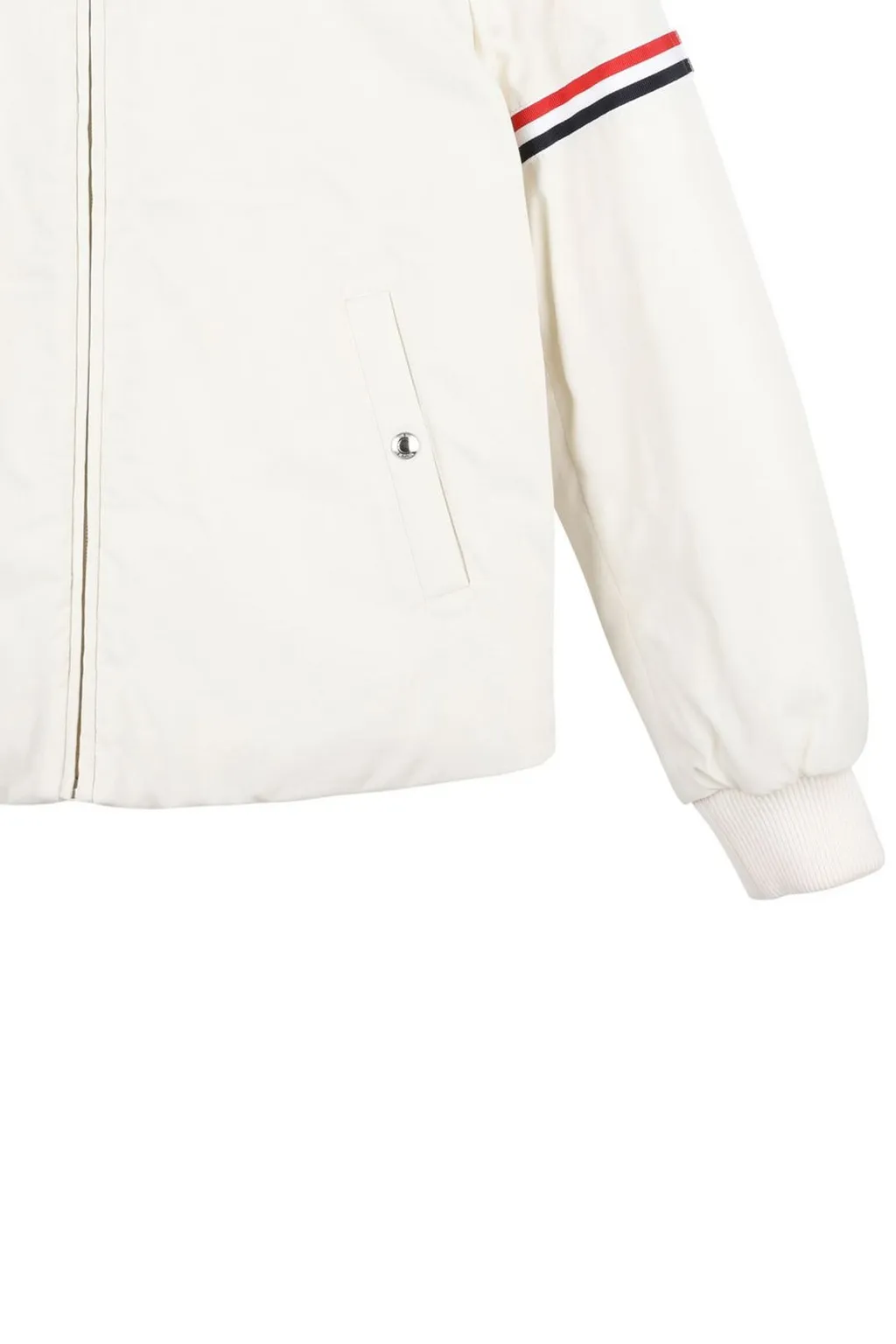 Thom Browne Kids Striped Bomber Jacket