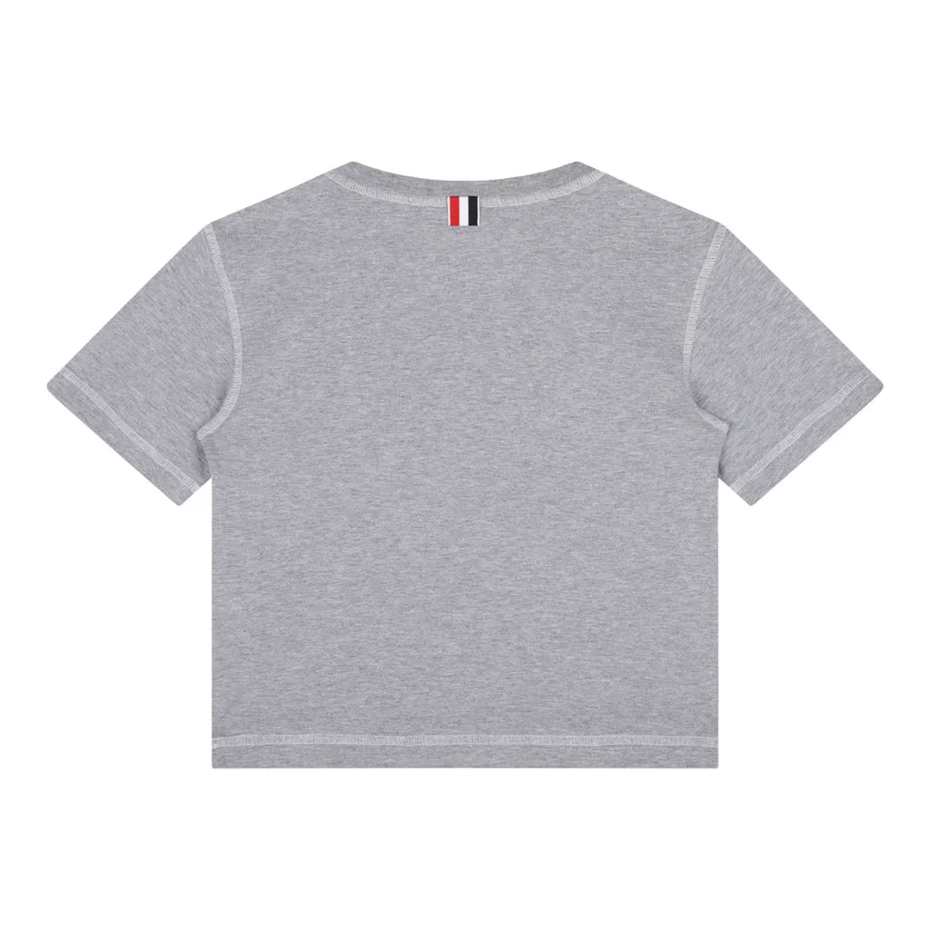 Thom Browne Kids Sailboat Graphic T-Shirt