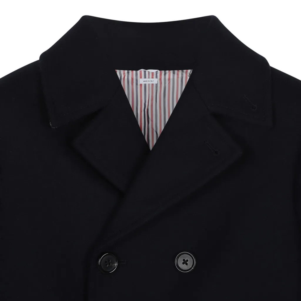 Thom Browne Kids Double-Breasted Coat