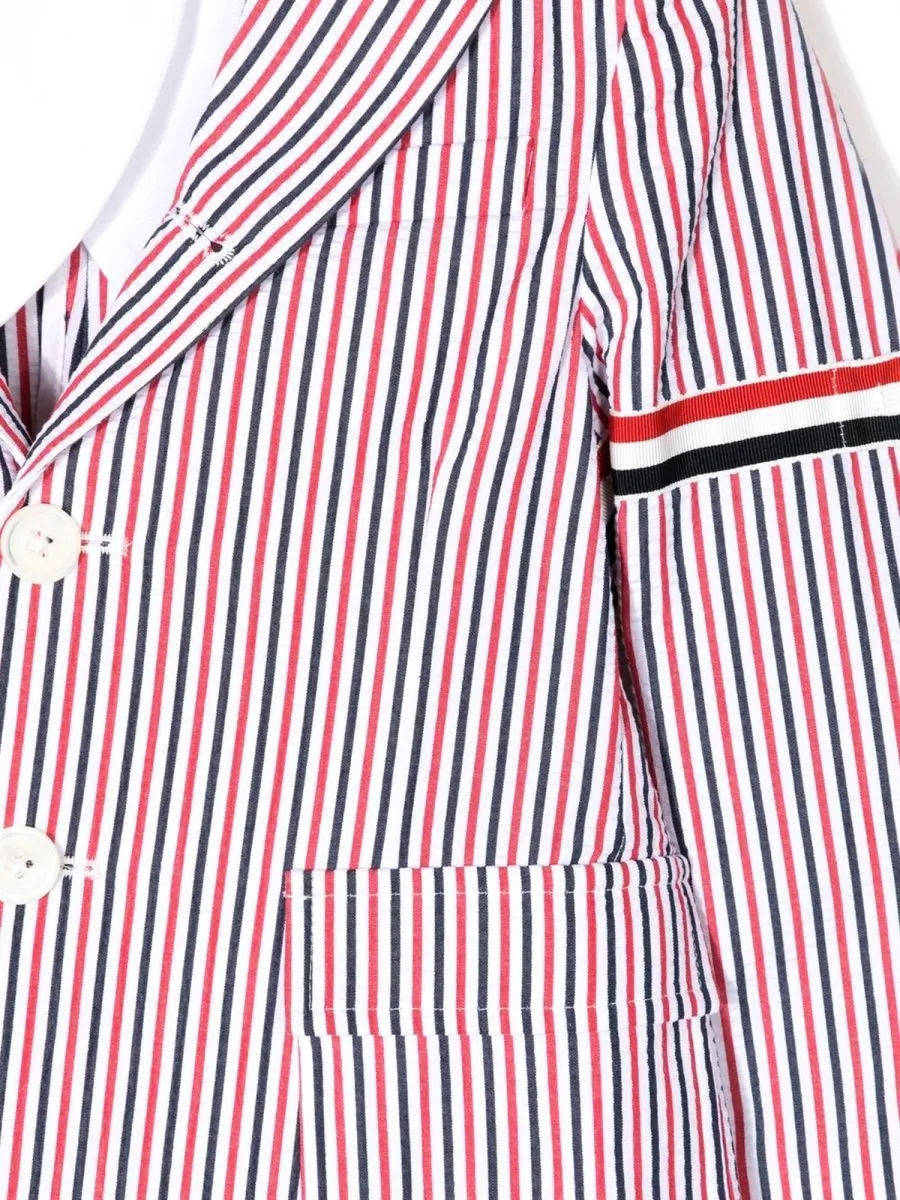 Thom Browne Kids Patch Pocket Sport Coat