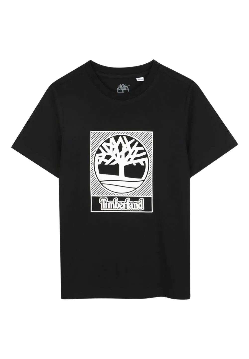 Timberland Kids Logo Printed Crew Neck T-Shirt