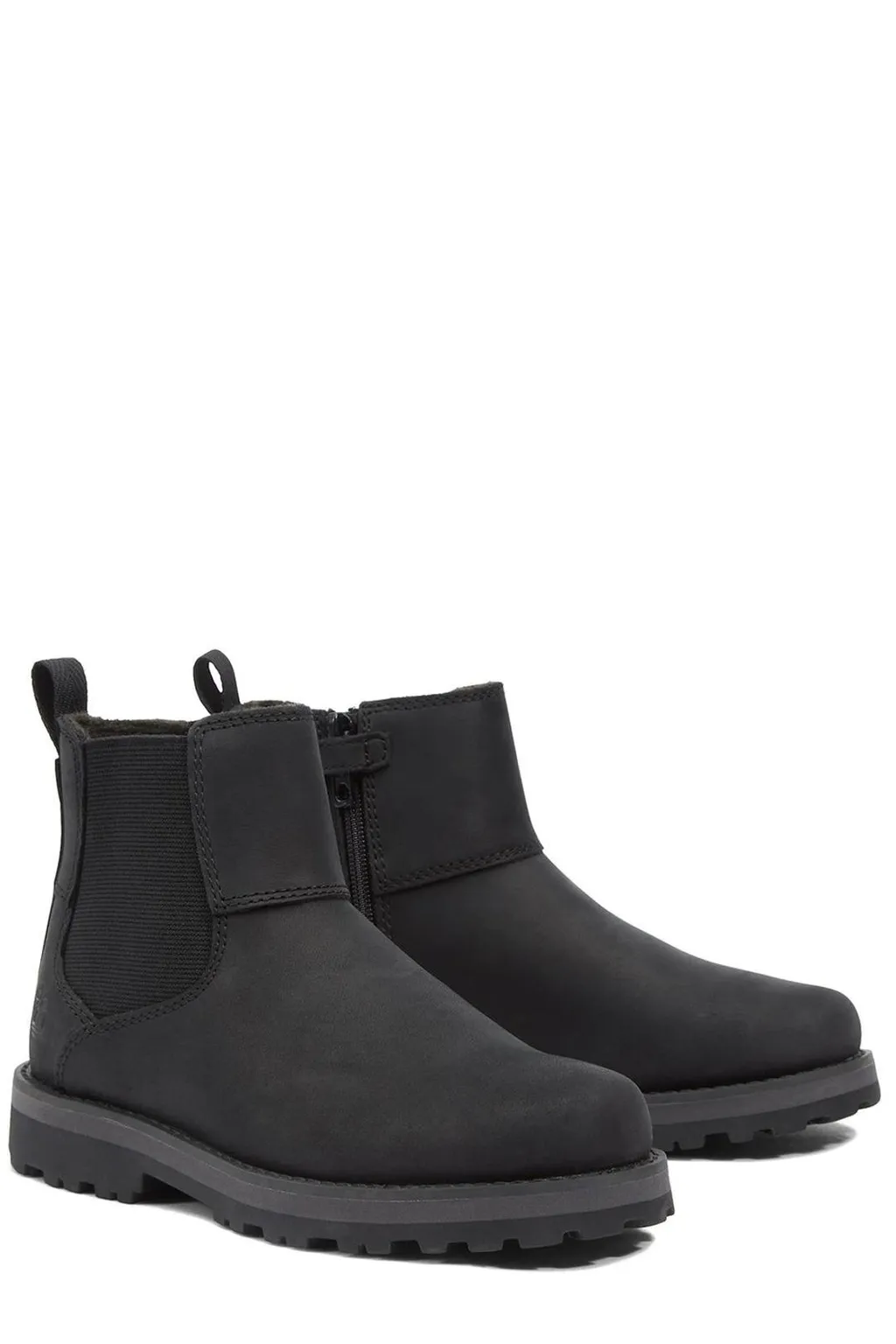 Timberland Kids Courma Logo Debossed Chelsea Boots