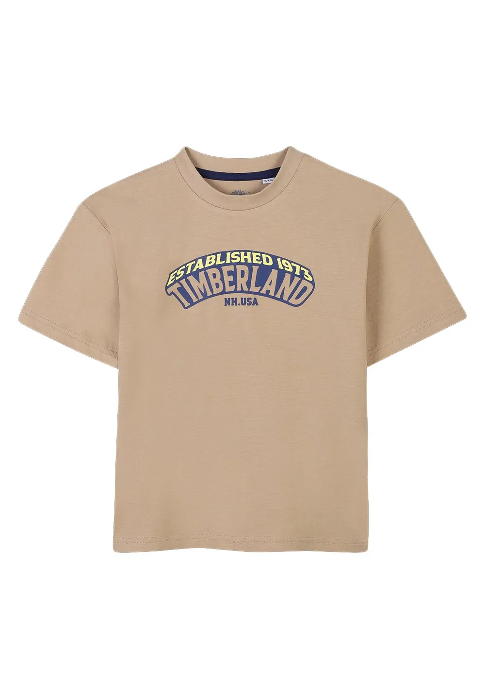 Timberland Kids 3D Print Short-Sleeved T-Shirt