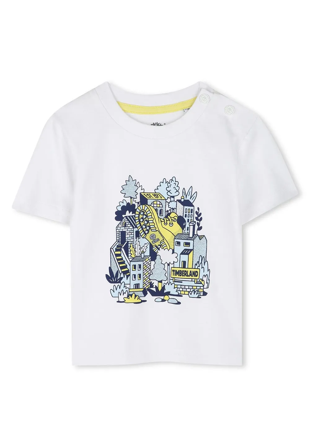 Timberland Kids Crewneck Short-Sleeved T-Shirt