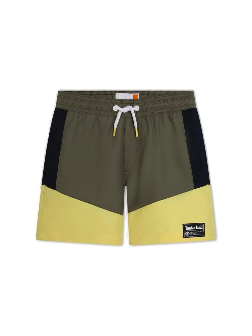 Timberland Kids Colour-Block Drawstring Swim Shorts