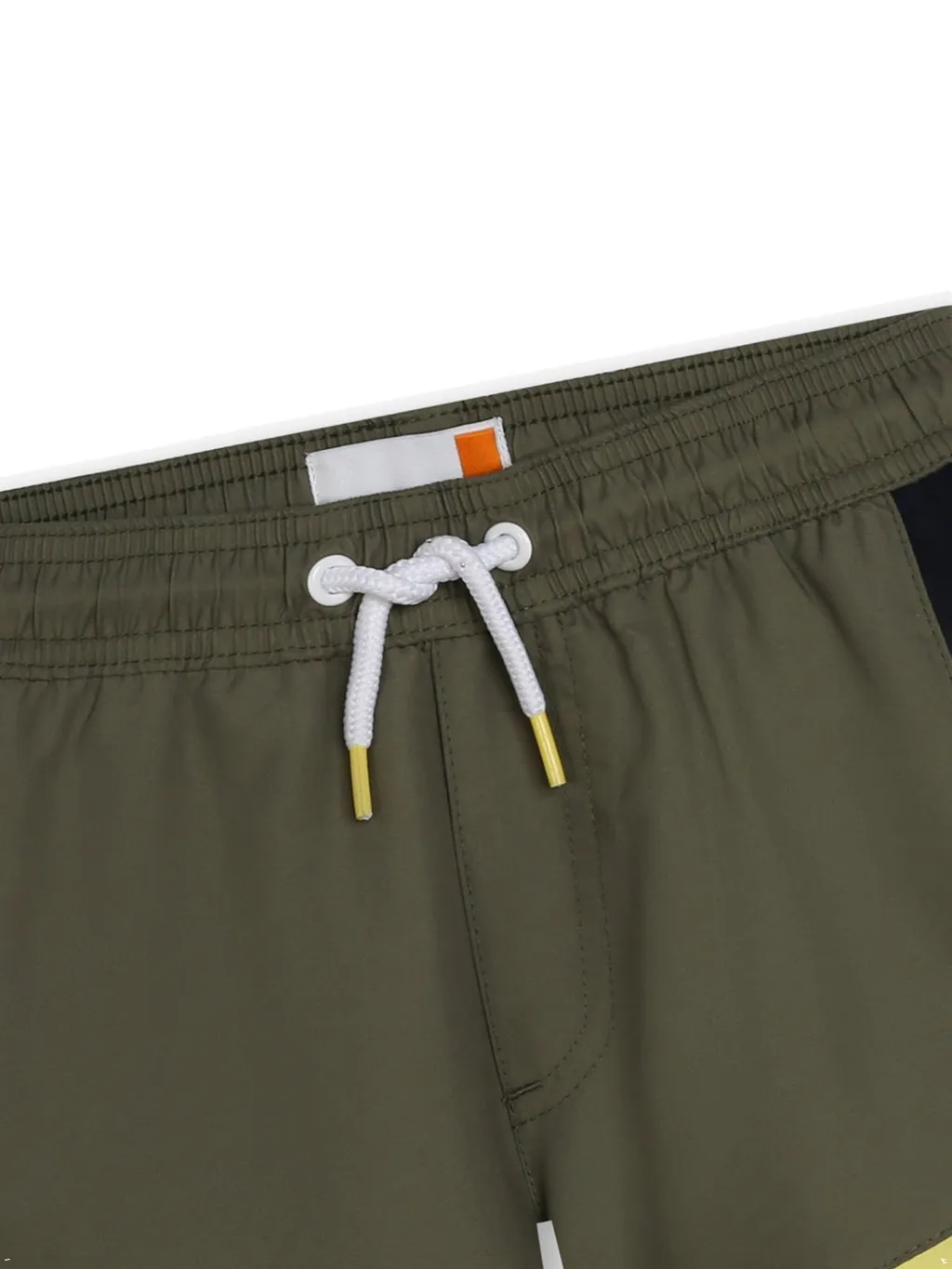Timberland Kids Colour-Block Drawstring Swim Shorts