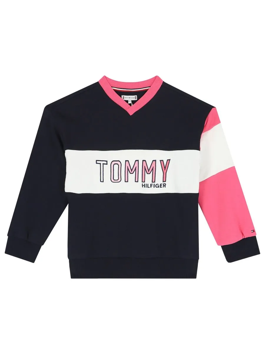 Tommy Hilfiger Colorblock Crewneck Pullover