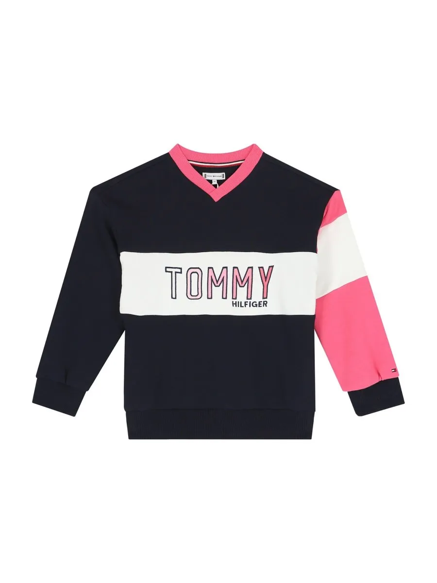 Tommy Hilfiger Colorblock Crewneck Pullover