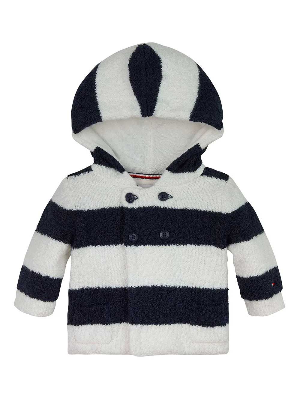 Tommy Hilfiger Junior Shearling Striped Hoodie