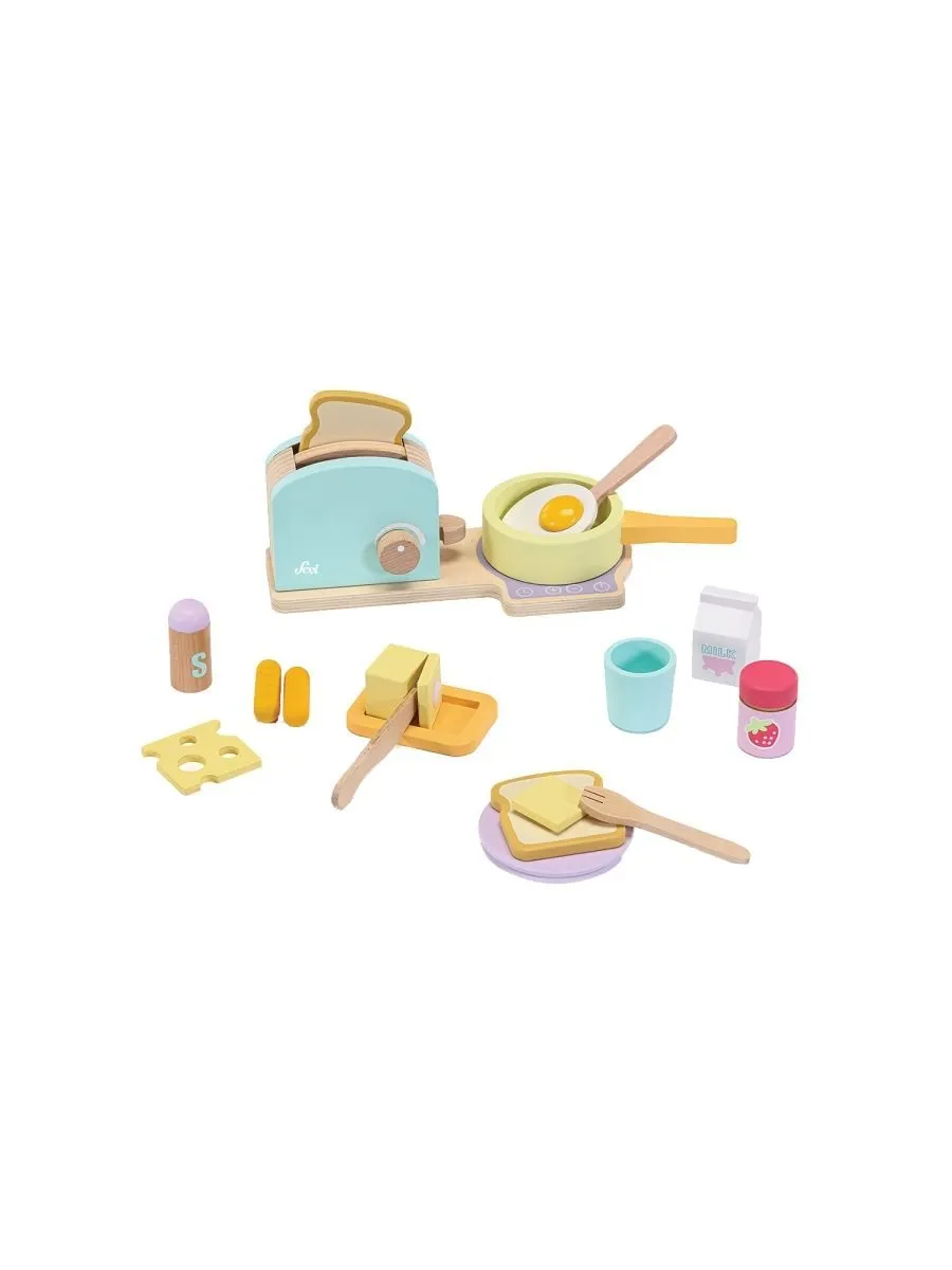 Trudi Wooden Breakfast Toy Set