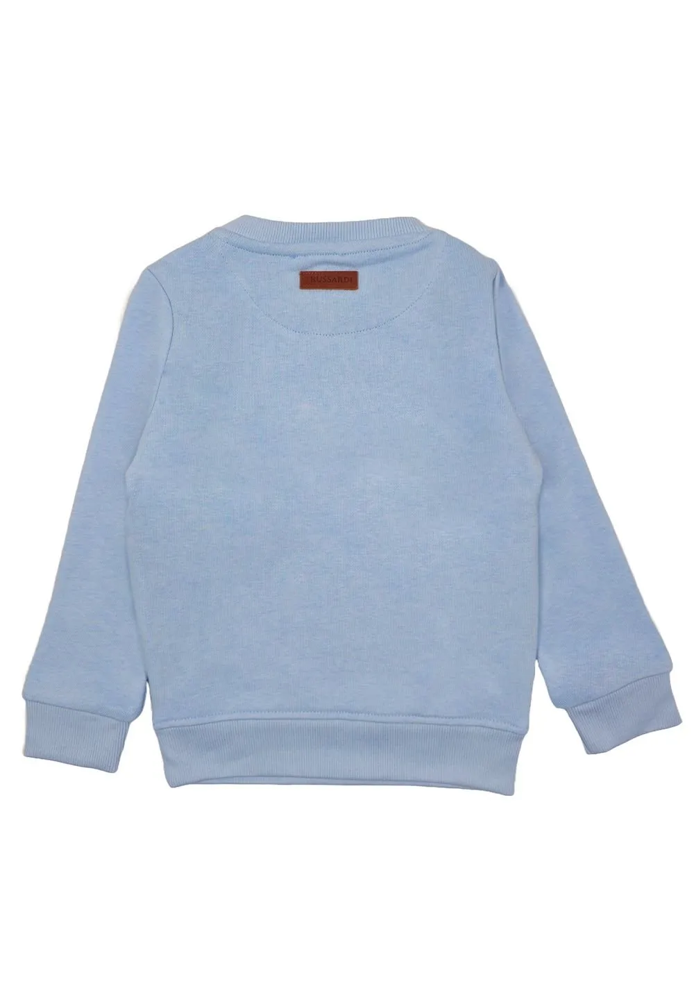Trussardi Kids Logo Printed Crew Neck Sweatshirt