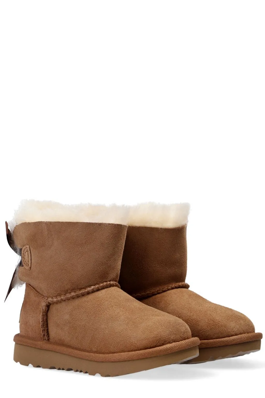 Ugg Kids Bailey Bow Ii Round Toe Boots